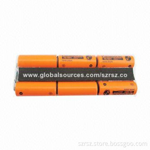 NiMH Battery Pack, 7.2V Voltage, 2,040mAh Capacity